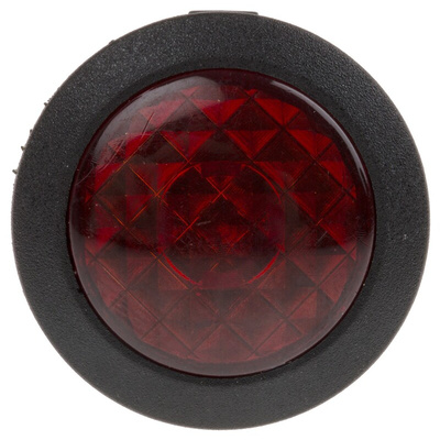 RS PRO Red Panel Mount Indicator, 12V dc, 20.6mm Mounting Hole Size