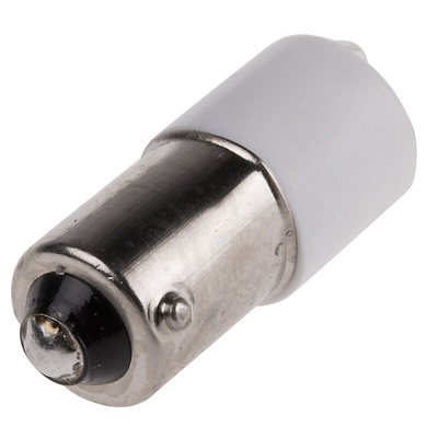 RS PRO White Panel Mount Indicator, 230V ac, 25 x 10mm Mounting Hole Size
