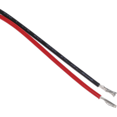 RS PRO Red Panel Mount Indicator, 2V dc, 6mm Mounting Hole Size, Lead Wires Termination, IP67