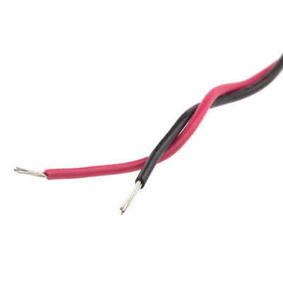RS PRO Blue Panel Mount Indicator, 24V dc, 6mm Mounting Hole Size, Lead Wires Termination, IP67