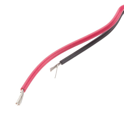 RS PRO Red Panel Mount Indicator, 24V dc, 14mm Mounting Hole Size, Lead Wires Termination, IP67