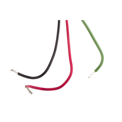 RS PRO Panel Mount Indicator, 24V dc, 14mm Mounting Hole Size, Lead Wires Termination, IP67