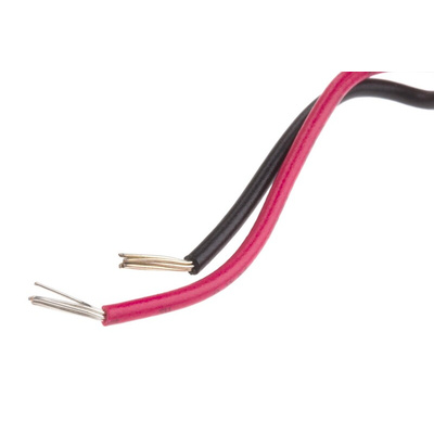 RS PRO Green Panel Mount Indicator, 6 → 36V dc, 14mm Mounting Hole Size, Lead Wires Termination, IP67