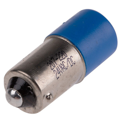 RS PRO Blue Panel Mount Indicator, 25 x 10mm Mounting Hole Size