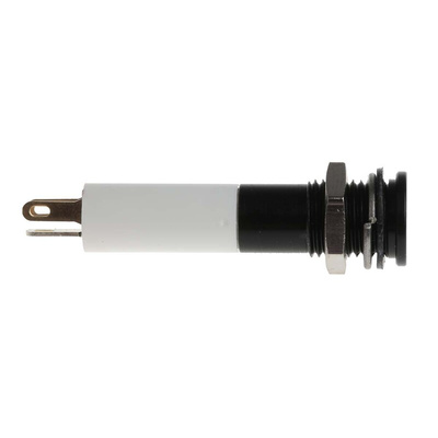 RS PRO Panel Mount Indicator, 24V dc, 8mm Mounting Hole Size, Solder Tab Termination, IP67