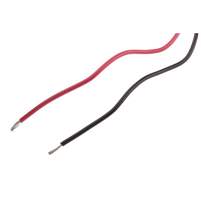 RS PRO White Panel Mount Indicator, 220V ac, 8mm Mounting Hole Size, Lead Wires Termination, IP67