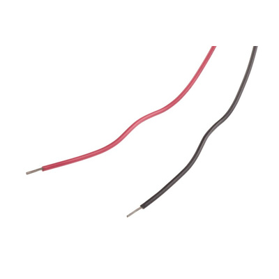 RS PRO Yellow Panel Mount Indicator, 2V dc, 8mm Mounting Hole Size, Lead Wires Termination, IP67