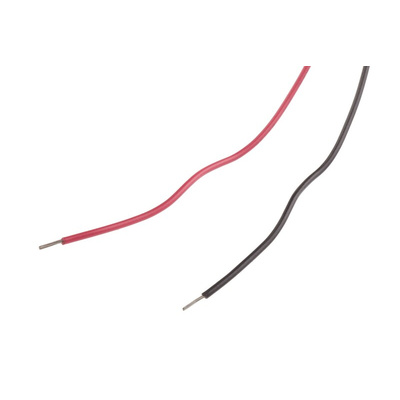 RS PRO Blue Panel Mount Indicator, 2V dc, 8mm Mounting Hole Size, Lead Wires Termination, IP67