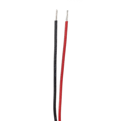 RS PRO Yellow Panel Mount Indicator, 24V dc, 8mm Mounting Hole Size, Lead Wires Termination, IP67