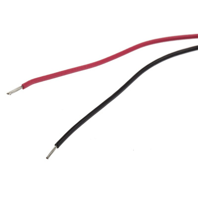 RS PRO Blue Panel Mount Indicator, 24V dc, 8mm Mounting Hole Size, Lead Wires Termination, IP67