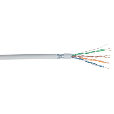 CAE Multimedia Connect Grey LSZH Cat5e Cable F/UTP, 305m Unterminated/Unterminated