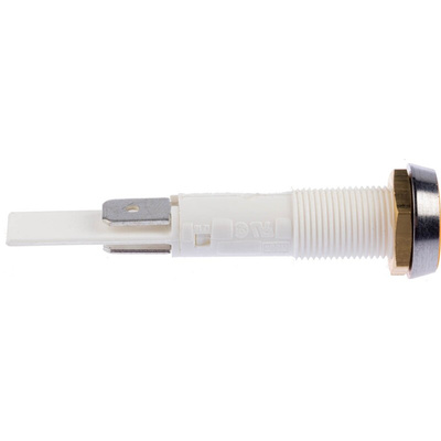 Arcolectric (Bulgin) Ltd Orange Indicator, 24V, 10mm Mounting Hole Size