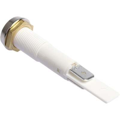 Arcolectric (Bulgin) Ltd Orange Neon Panel Mount Indicator, 230V ac, 10mm Mounting Hole Size