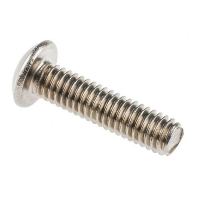 RS PRO Plain Steel Hex Socket Cap Screw, ISO 7380, M10 x 40mm