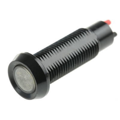 Marl Green Panel Mount Indicator, 5V dc, 8.1mm Mounting Hole Size, Solder Tab Termination