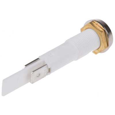Arcolectric (Bulgin) Ltd Green Neon Panel Mount Indicator, 110V ac, 10mm Mounting Hole Size