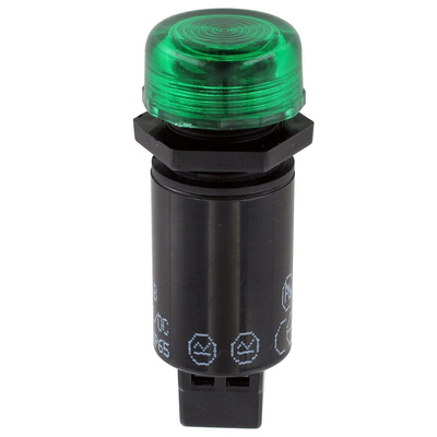 Sloan Green Panel Mount Indicator, 230V ac, 16mm Mounting Hole Size