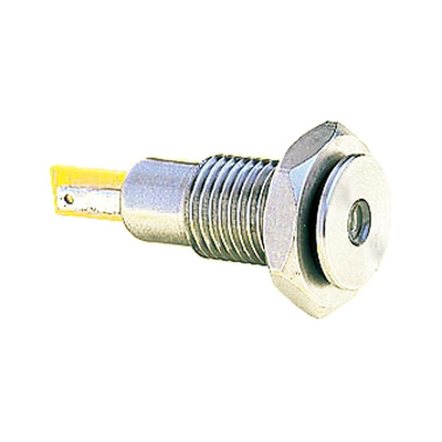 Bulgin Green Panel Mount Indicator, 12.2mm Mounting Hole Size, Solder Tab Termination, IP67