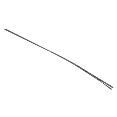 RS PRO Plain Stainless Steel Threaded Rod, M3, 1m