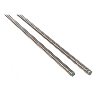 RS PRO Plain Stainless Steel Threaded Rod, M16, 1m
