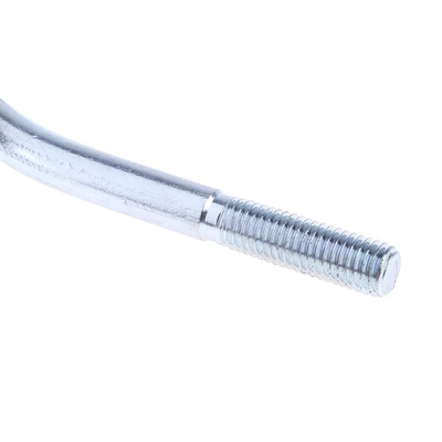 M12 114mm Bright Zinc Plated Steel Round U-Bolt