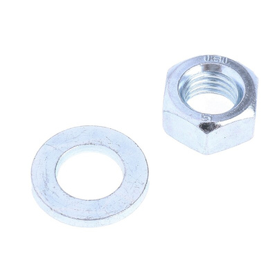 M12 114mm Bright Zinc Plated Steel Round U-Bolt