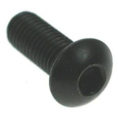 RS PRO Plain Steel Hex Socket Cap Screw, ISO 7380, M12 x 25mm