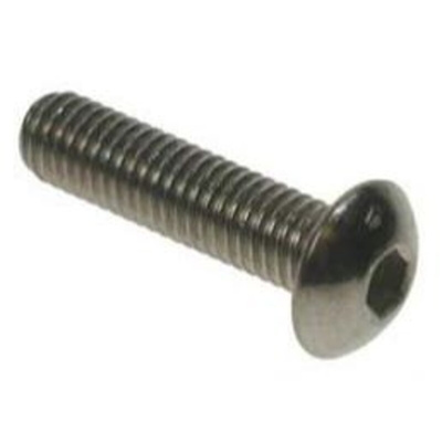 RS PRO Plain Steel Hex Socket Cap Screw, ISO 7380, M10 x 30mm