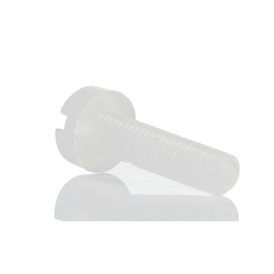 RS PRO, M3 Nylon Thumb Screw, Plain Finish, 10mm