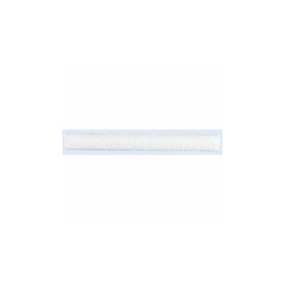 RS PRO Plain Nylon Threaded Rod, M4, 1m