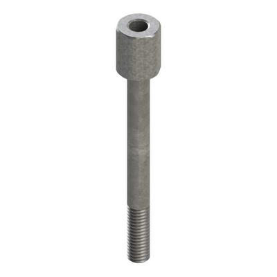 Parker Galvanised Steel Hex Screw, DIN 3015-1, 1/4 → 4in