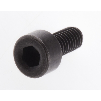 Holo-Krome Black, Self-Colour Steel Hex Socket Cap Screw, DIN 912, M2.5 x 6mm