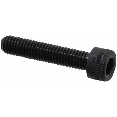 Holo-Krome Black, Self-Colour Steel Hex Socket Cap Screw, DIN 912, M4 x 25mm