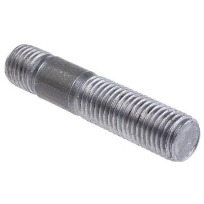 RS PRO Plain Steel Threaded Rod, M16, 60mm