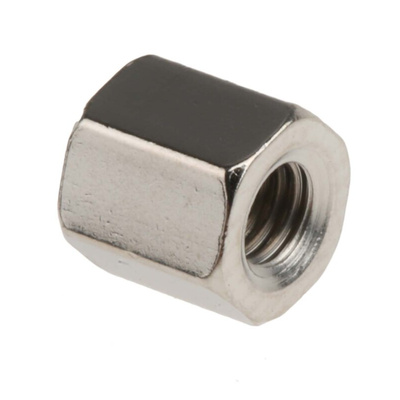 RS PRO Standoff, M3 x M3 Thread, 5mm Body, Brass, Female/Female