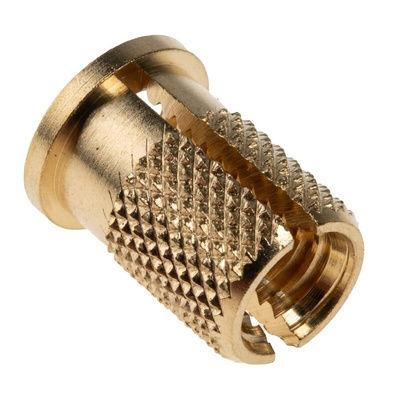 RS PRO 290 Piece Nickel Plated Brass Insert Kit, M3, M3.5, M4, M5, M6