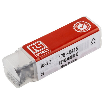 RS PRO Thread Repair Insert, M4 x 0.7