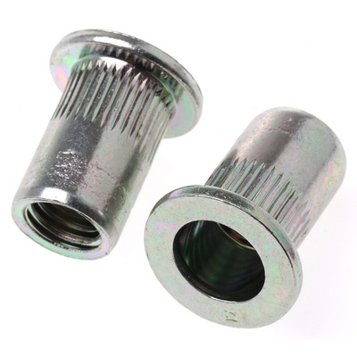 Böllhoff Plain, M10 Steel Threaded Insert, 19mm diameter 13mm Depth 22mm