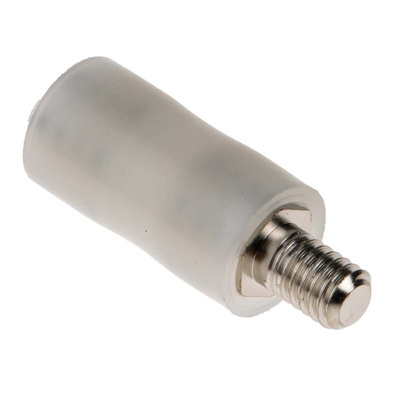 RS PRO Standoff, M4 x M4 Thread, 16mm Body, Nylon, Male/Female, 6mm Stud