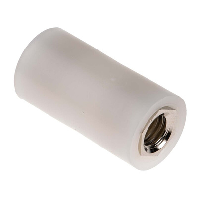 RS PRO Standoff, M6 x M6 Thread, 25mm Body, Nylon, Female/Female