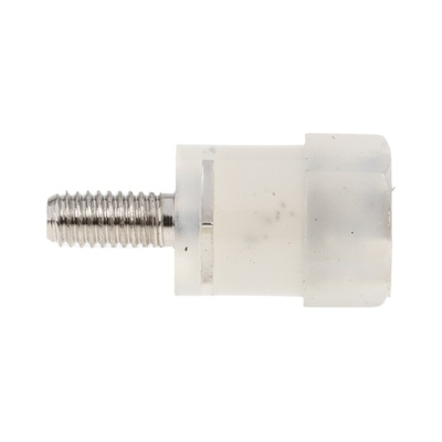 RS PRO Standoff, M3 x M3 Thread, 10mm Body, Nylon, Male/Female, 6mm Stud