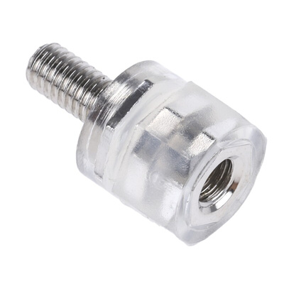 RS PRO Standoff, M3 x M3 Thread, 7mm Body, Nylon, Male/Female, 6mm Stud