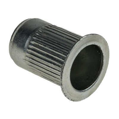 AVK Plain, M8 Steel Threaded Insert, 17.4mm diameter 13.5mm Depth 10.8mm
