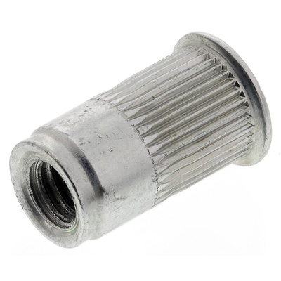 AVK Plain, M4 Steel Threaded Insert, 7.87mm diameter 6.75mm Depth 7.75mm