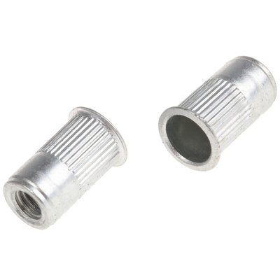 AVK Plain, M6 Steel Threaded Insert, 11.56mm diameter 10mm Depth 9.65mm