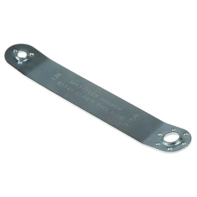 RS PRO Bright Zinc Plated, M4 Steel Threaded Insert, 11.89mm diameter 8.38mm Depth 16.59mm