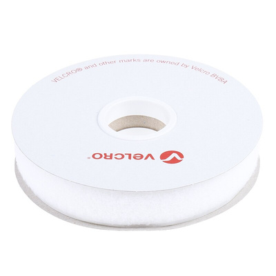 Velcro White Loop Tape, 20mm x 5m