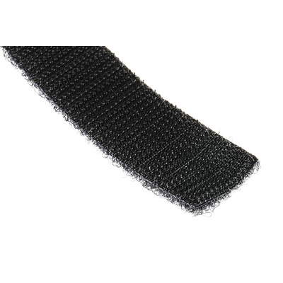 Velcro Black Hook & Loop Tape, 20mm x 10m
