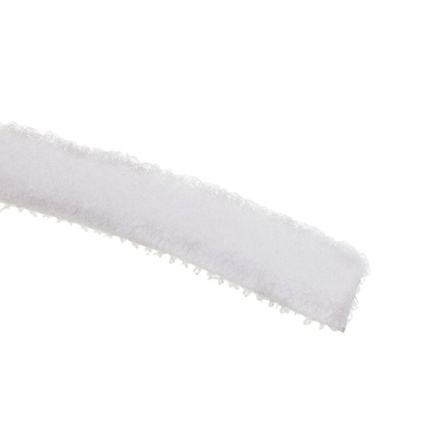 Velcro White Hook & Loop Tape, 20mm x 10m