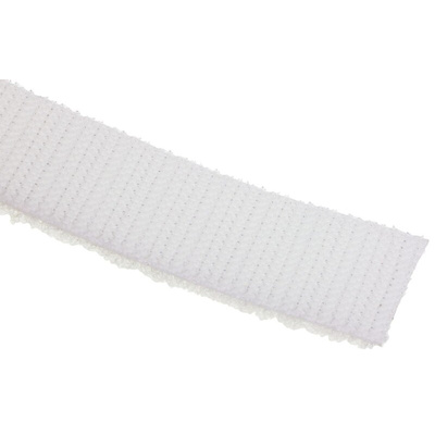 Velcro White Hook & Loop Tape, 20mm x 10m